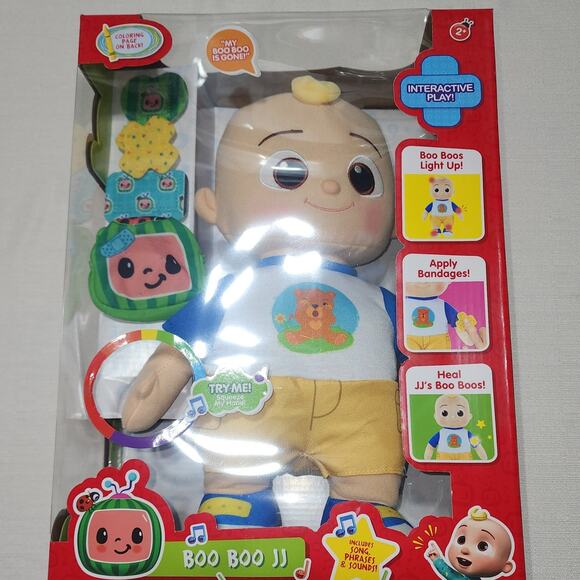 CoComelon Boo Boo Interactive Light-up 12'' Plush - Picture 2 of 7